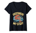 Womens Funny Overthinking Anxiety T-Shirt - Unique Graphic for Adults - T-Shirt, Sweatshirt, Hoodie