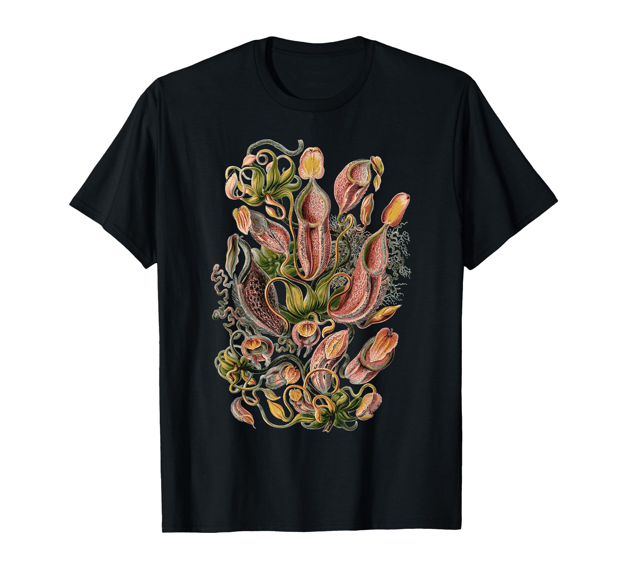 Carnivorous Plant Floral Flower T-Shirt - Unique Graphic Men Women - T-Shirt, Sweatshirt, Hoodie