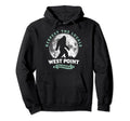 West Point California Bigfoot Night Walk Hoodie - Unique Graphic Unisex - T-Shirt, Sweatshirt, Hoodie