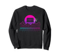 Cassette Music Synthwave 80S Art Sweatshirt - Custom Art Print Unisex - T-Shirt, Sweatshirt, Hoodie