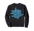 Anxiety Awareness Stop Depression Sweatshirt - Unique Graphic for Adults - T-Shirt, Sweatshirt, Hoodie
