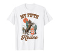 My Fifth Rodeo Western 5Th Birthday Country T-Shirt - Graphic Print Unisex - T-Shirt, Sweatshirt, Hoodie