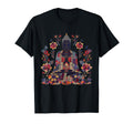 Buddha Floral Flower Yoga Buddhism Yogi T-Shirt - Graphic Print for Adults - T-Shirt, Sweatshirt, Hoodie
