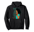 Black Pride Self Care Black Affirmations Hoodie - Aesthetic Graphic Unisex - T-Shirt, Sweatshirt, Hoodie