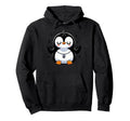 Meditation Penguin Yoga Pose Relaxing Hoodie - Casual Everyday Wear Unisex - T-Shirt, Sweatshirt, Hoodie