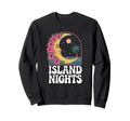 Island Nights Aesthetic Sweatshirt - Casual Everyday Wear for Adults - T-Shirt, Sweatshirt, Hoodie