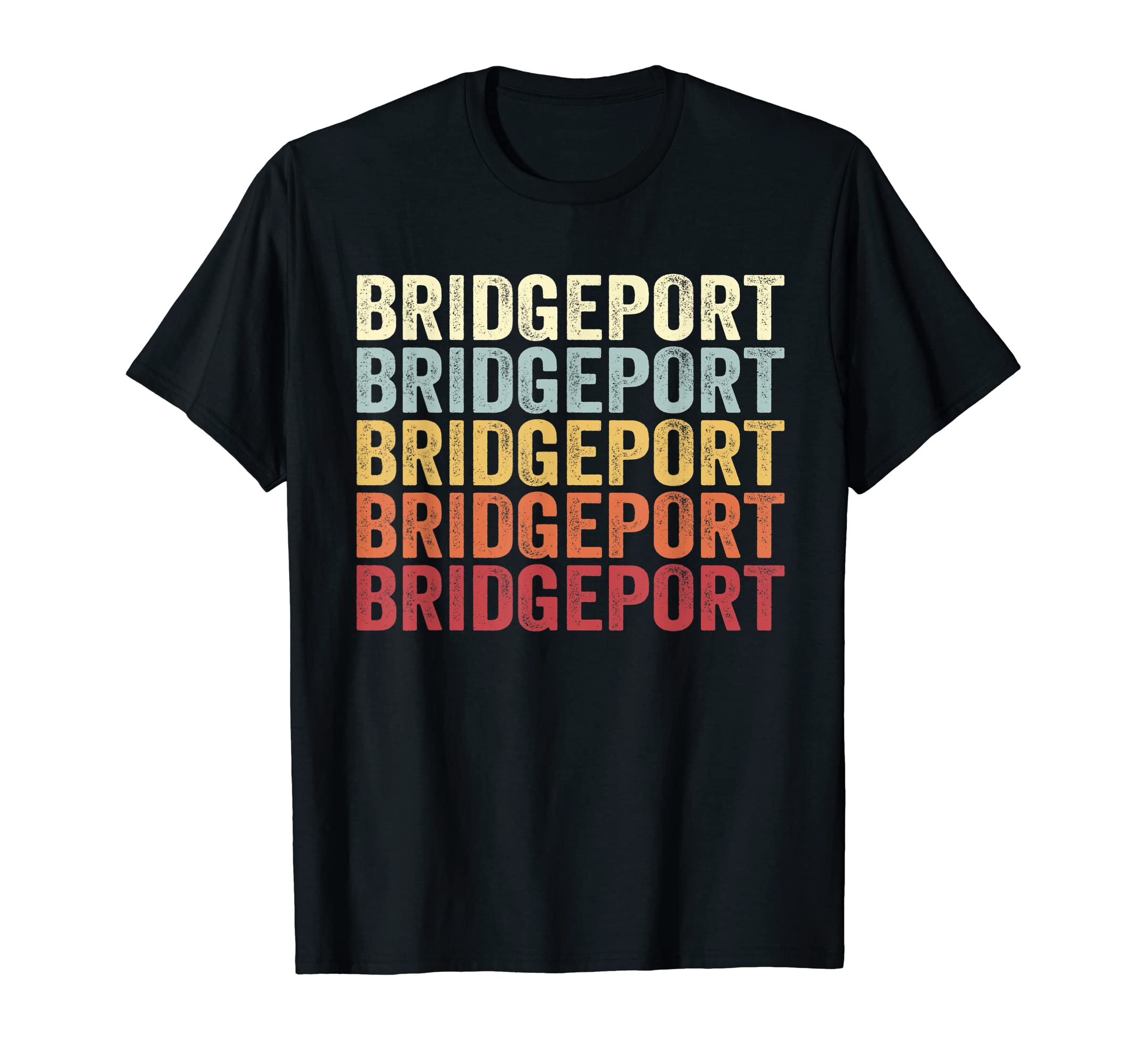 Bridgeport West Virginia Bridgeport Wv Text T-Shirt - Graphic Print Unisex - T-Shirt, Sweatshirt, Hoodie