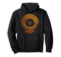 Vinyl Lp Records Sunset Vinyl Hoodie - Novelty Apparel Unisex - T-Shirt, Sweatshirt, Hoodie