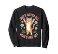 Orange Tabby Kitten Welp Gotta Go Sweatshirt - Novelty Apparel Men Women - T-Shirt, Sweatshirt, Hoodie