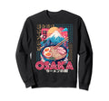 Osaka City 80S Synthwave Ramen Bowl Sweatshirt - Streetwear Style Unisex - T-Shirt, Sweatshirt, Hoodie