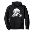 Motorcycle Sunset Silhouette Biker Hoodie - Aesthetic Graphic Men Women - T-Shirt, Sweatshirt, Hoodie