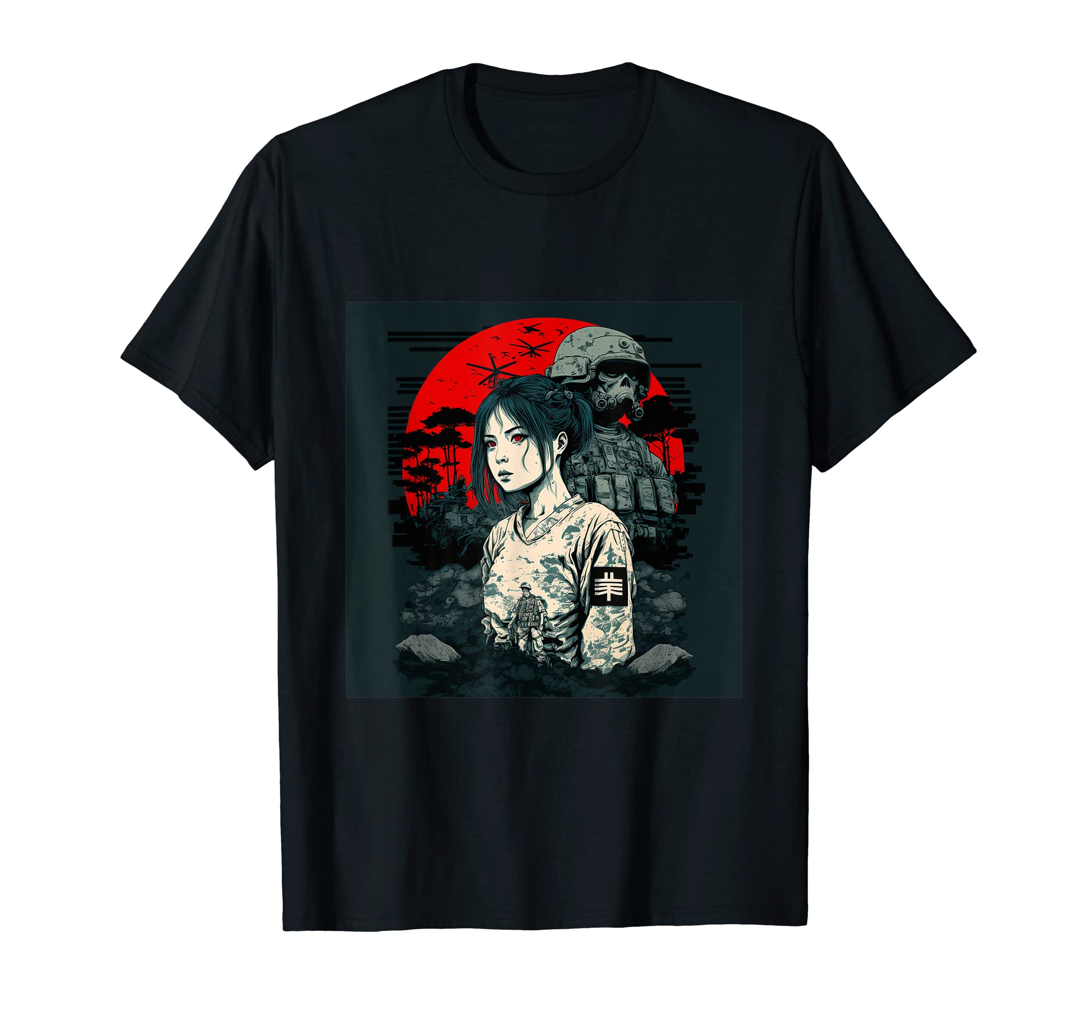 Lofi Aesthetic 90S Japanese T-Shirt - Custom Art Print Unisex - T-Shirt, Sweatshirt, Hoodie