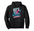 80S Vibes Activated Synthwave Hoodie - Minimalist Print for Adults - T-Shirt, Sweatshirt, Hoodie