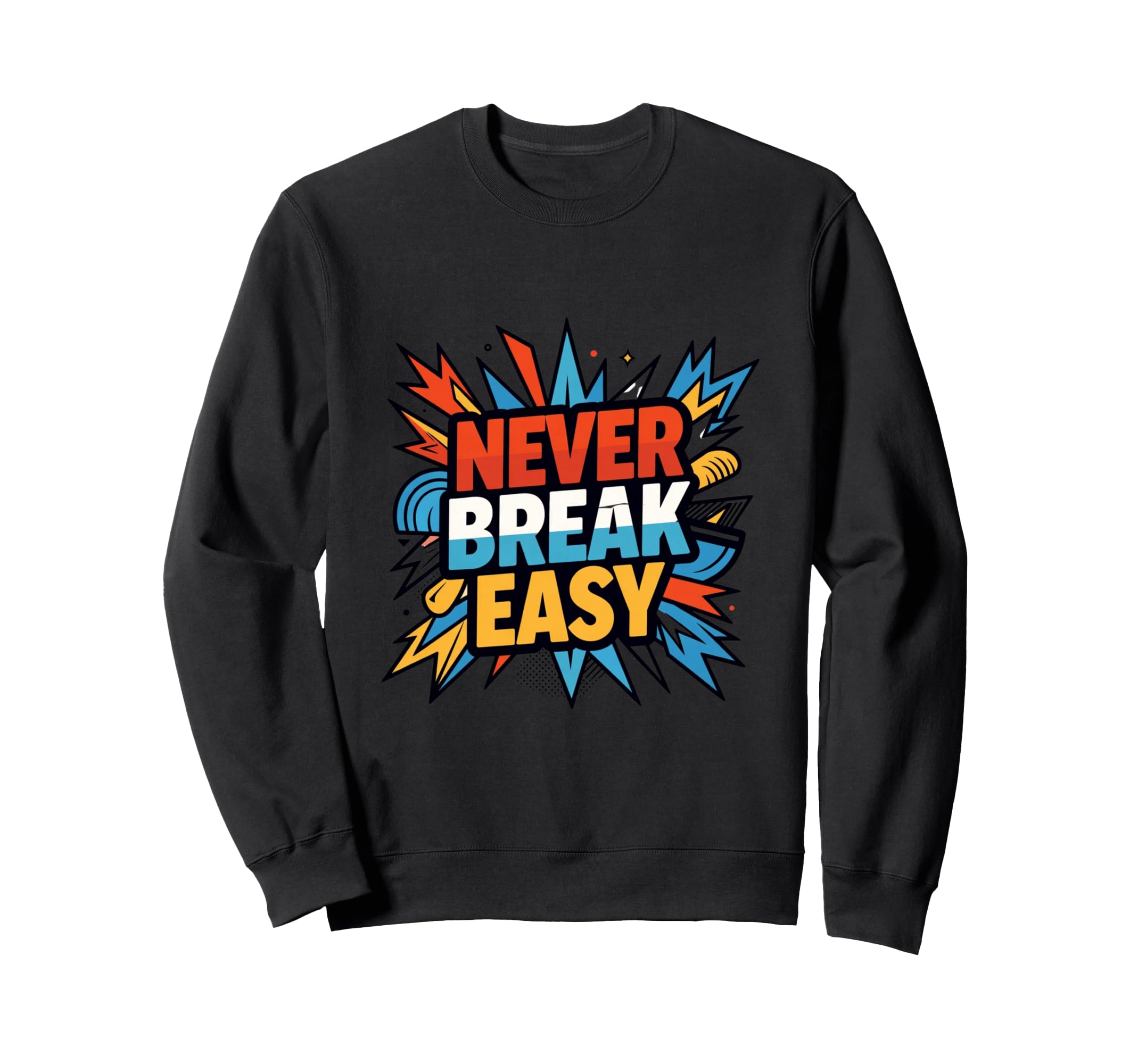 Motivational Discipline Mindset Sweatshirt - Graphic Print Men Women - T-Shirt, Sweatshirt, Hoodie