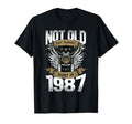 Motorcycle Biker Birthday Built 1987 1987 T-Shirt - Graphic Print Unisex - T-Shirt, Sweatshirt, Hoodie