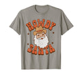 Merry Howdy Santa Cowboy Western Santa T-Shirt - Graphic Print Unisex - T-Shirt, Sweatshirt, Hoodie