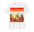 Landscape Horseback Riding Western Cowboy T-Shirt - Custom Art Print Unisex - T-Shirt, Sweatshirt, Hoodie