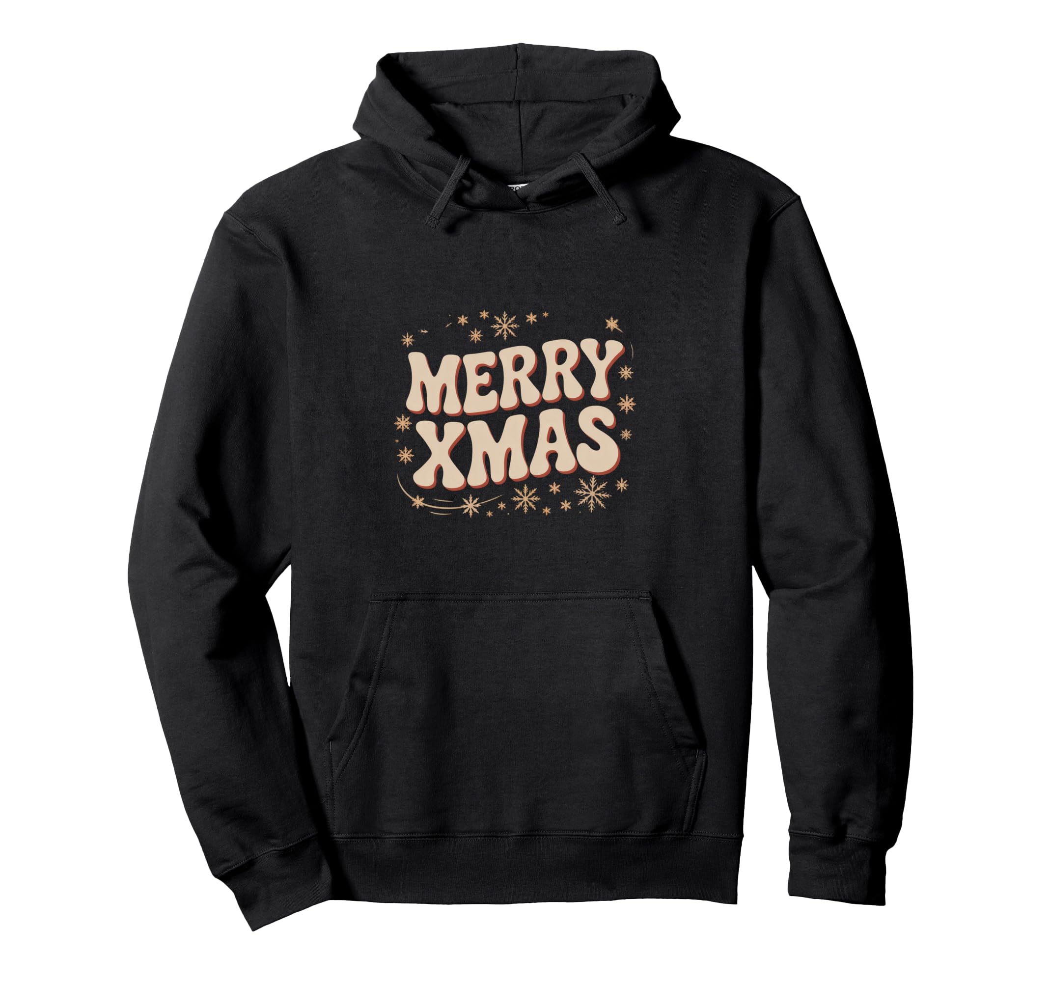 Merry Groovy Typography Hoodie - Streetwear Style Unisex - T-Shirt, Sweatshirt, Hoodie