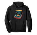 Vinyl Record Player Turntable 80S Hoodie - Fun Novelty Design for Adults - T-Shirt, Sweatshirt, Hoodie