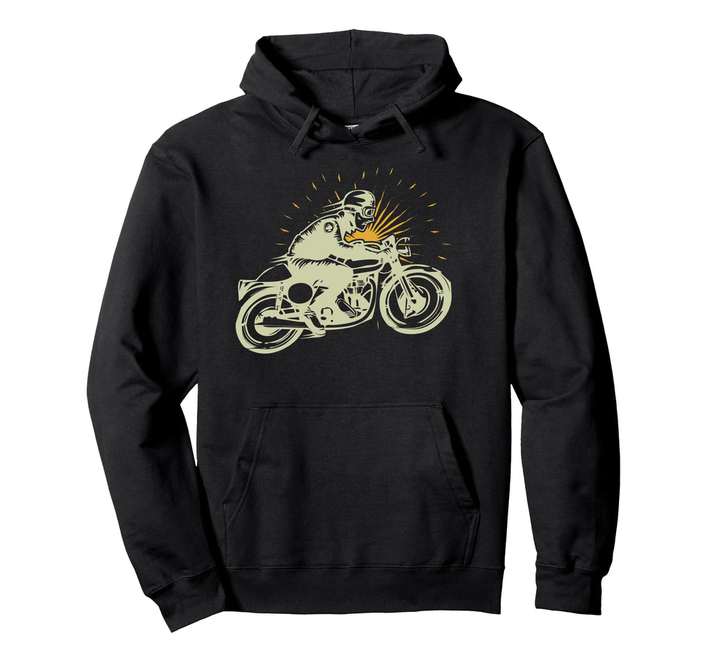Motorcycle Rider Hoodie - Aesthetic Graphic for Adults - T-Shirt, Sweatshirt, Hoodie