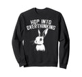 Bunny Fast Minded Overthinkers Sweatshirt - Trendy Graphic Unisex - T-Shirt, Sweatshirt, Hoodie