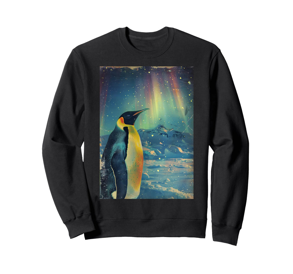Inspirational Penguin Art Sweatshirt - Unique Graphic for Adults - T-Shirt, Sweatshirt, Hoodie