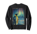 Inspirational Penguin Art Sweatshirt - Unique Graphic for Adults - T-Shirt, Sweatshirt, Hoodie
