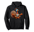 Meditation Turkey Yoga Pose Relaxing Hoodie - Minimalist Print Men Women - T-Shirt, Sweatshirt, Hoodie