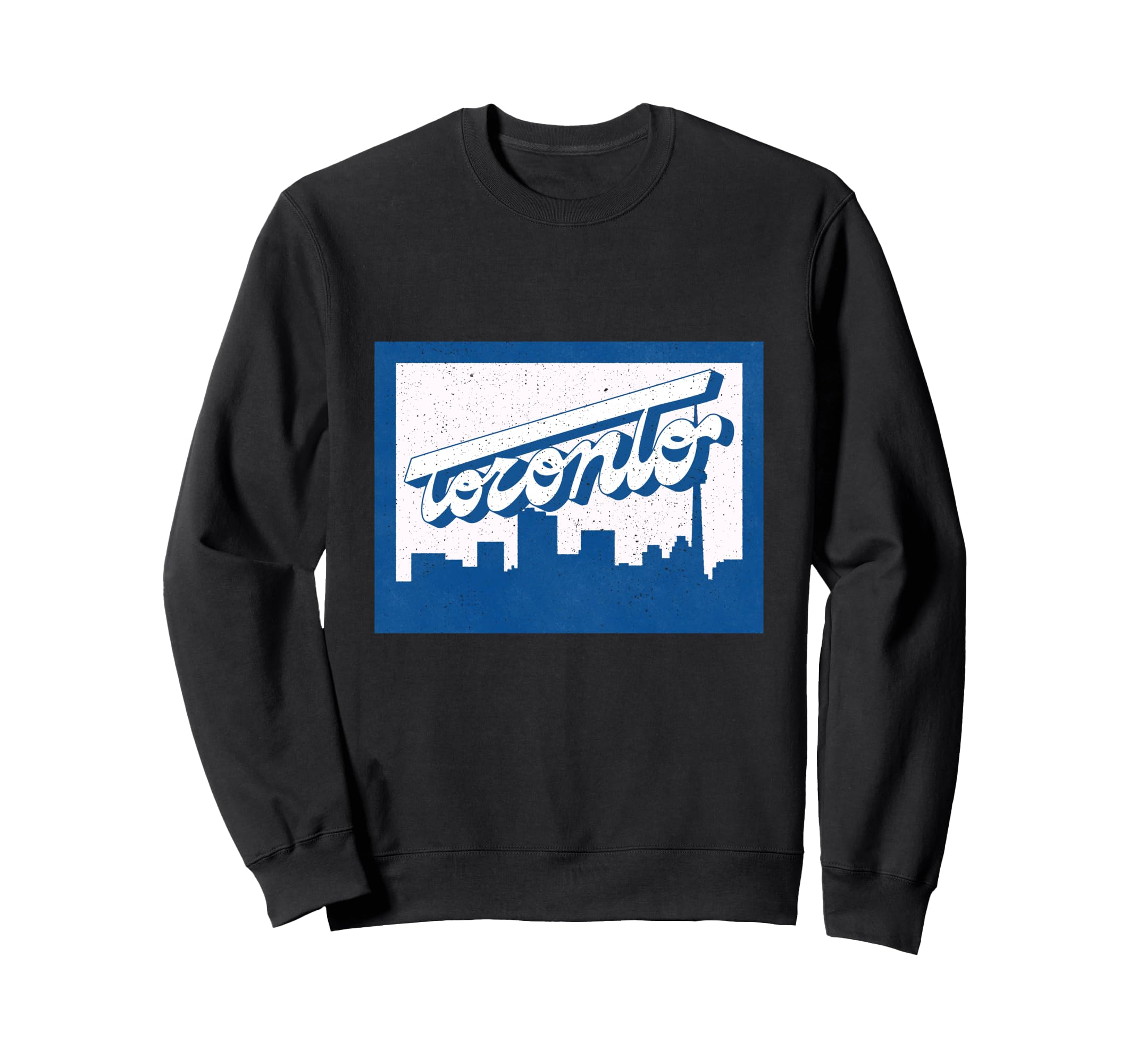 Toronto Skyline Urban Typography Sweatshirt - Novelty Apparel for Adults - T-Shirt, Sweatshirt, Hoodie