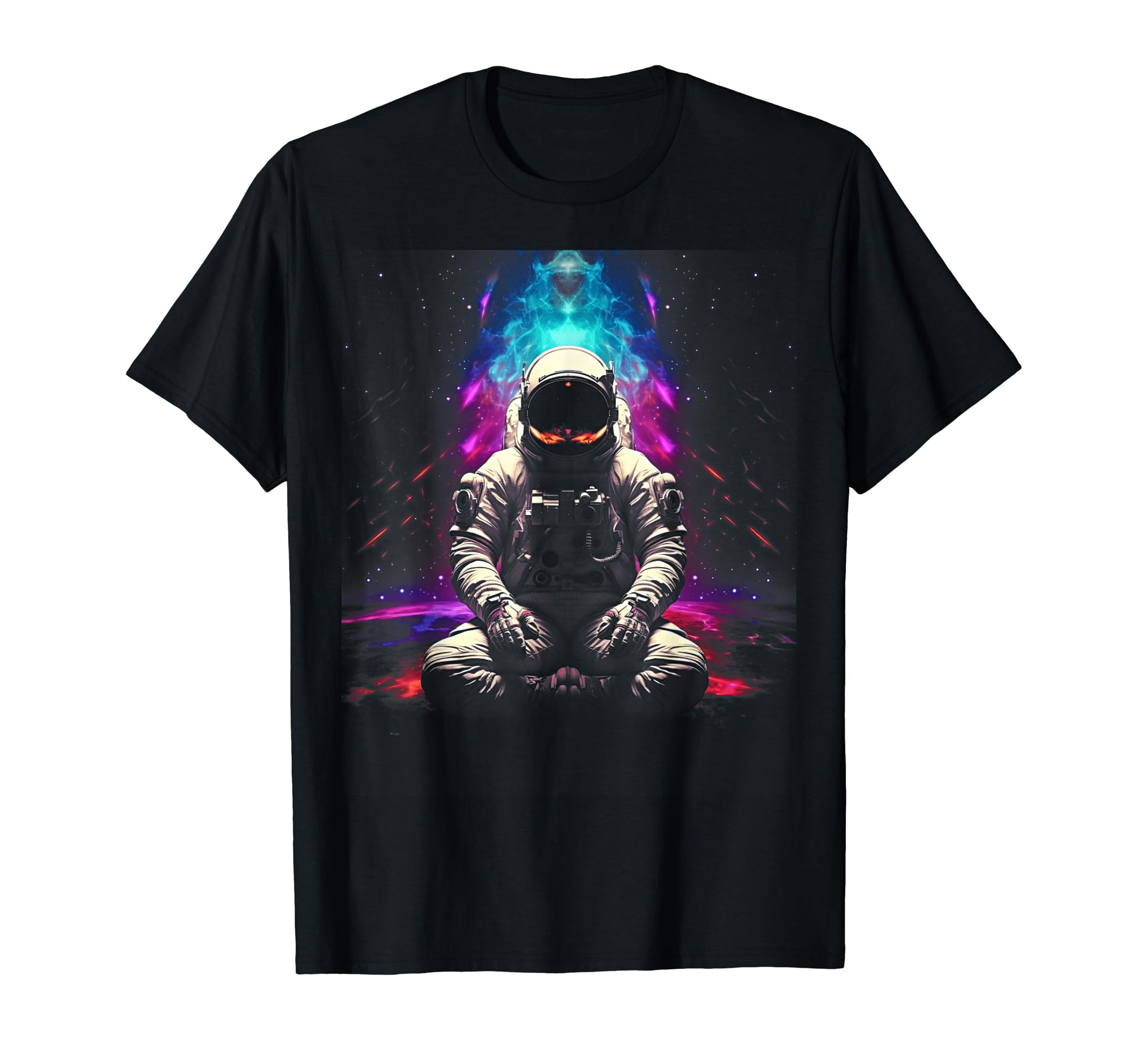 Synthwave Astronaut Cyberpunk 80S Sci Fi 15 T-Shirt - Graphic Print Unisex - T-Shirt, Sweatshirt, Hoodie