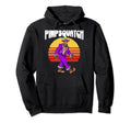 Pimpsquatch Funny Bigfoot Pimp Sasquatch Hoodie - Custom Art Print Unisex - T-Shirt, Sweatshirt, Hoodie