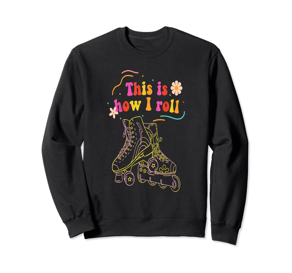Rollerblading Inline Skates This Sweatshirt - Custom Art Print Men Women - T-Shirt, Sweatshirt, Hoodie