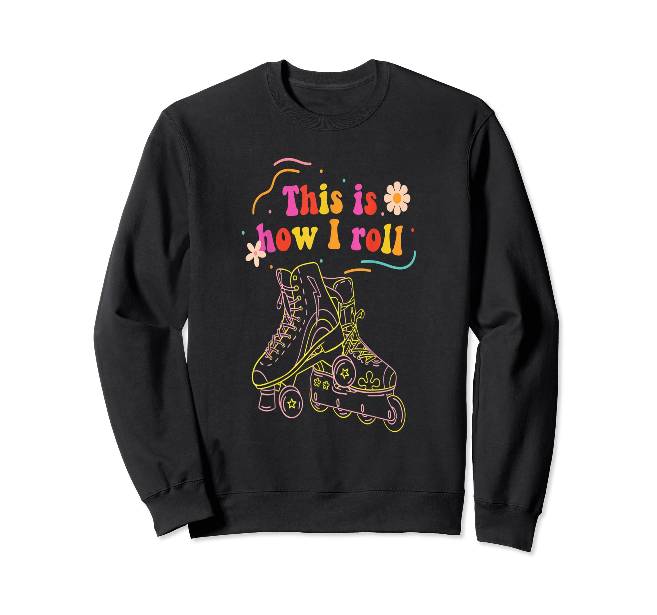 Rollerblading Inline Skates This Sweatshirt - Custom Art Print Men Women - T-Shirt, Sweatshirt, Hoodie