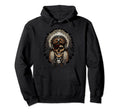 American Indian Skull Native Eagle Chief Hoodie - Minimalist Print Unisex - T-Shirt, Sweatshirt, Hoodie