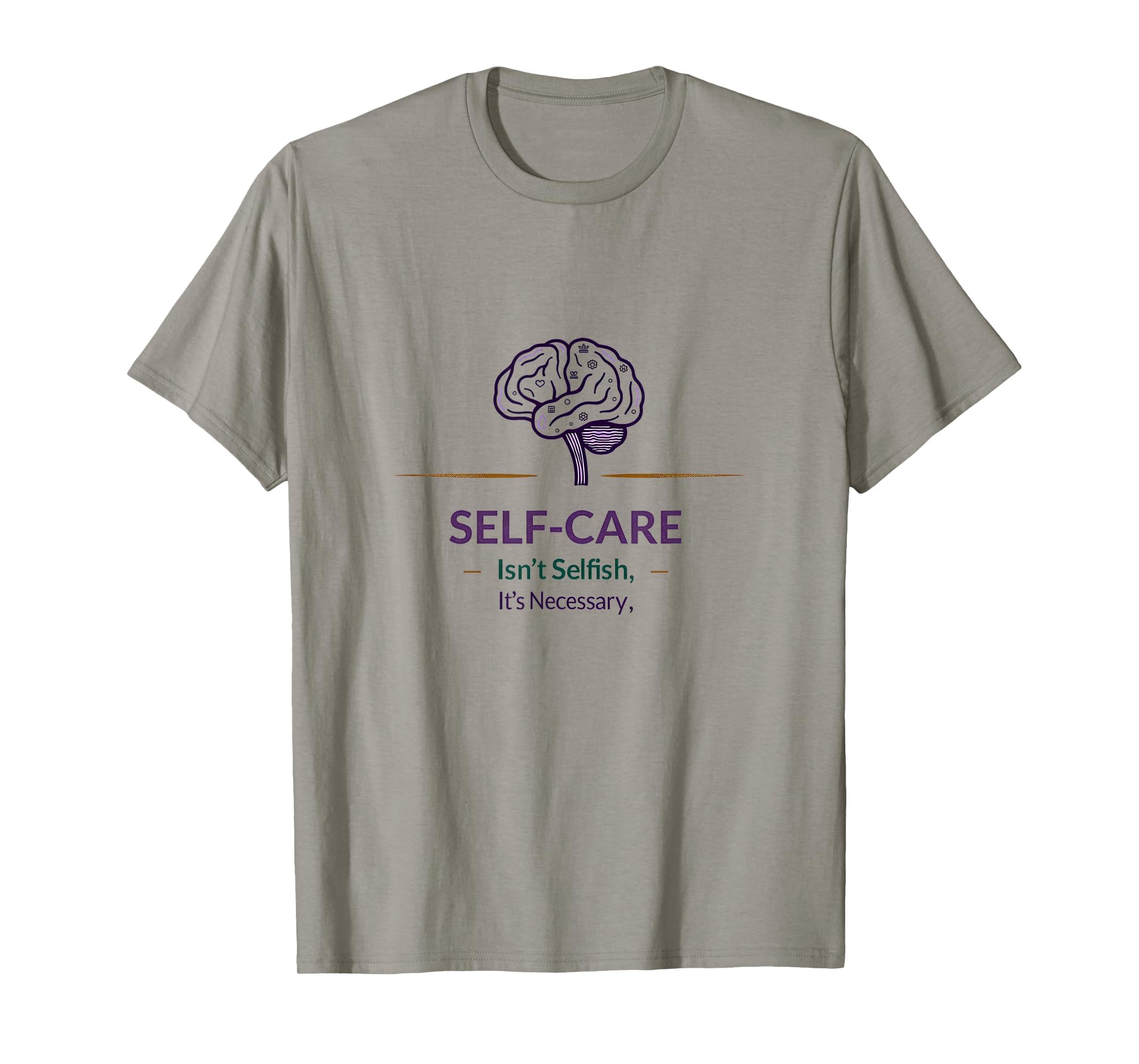 Mental Health Matters Self Care T-Shirt - Aesthetic Graphic for Adults - T-Shirt, Sweatshirt, Hoodie