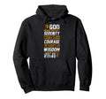 Christian Motorcycle Biker God Grant Me Hoodie - Custom Art Print Unisex - T-Shirt, Sweatshirt, Hoodie