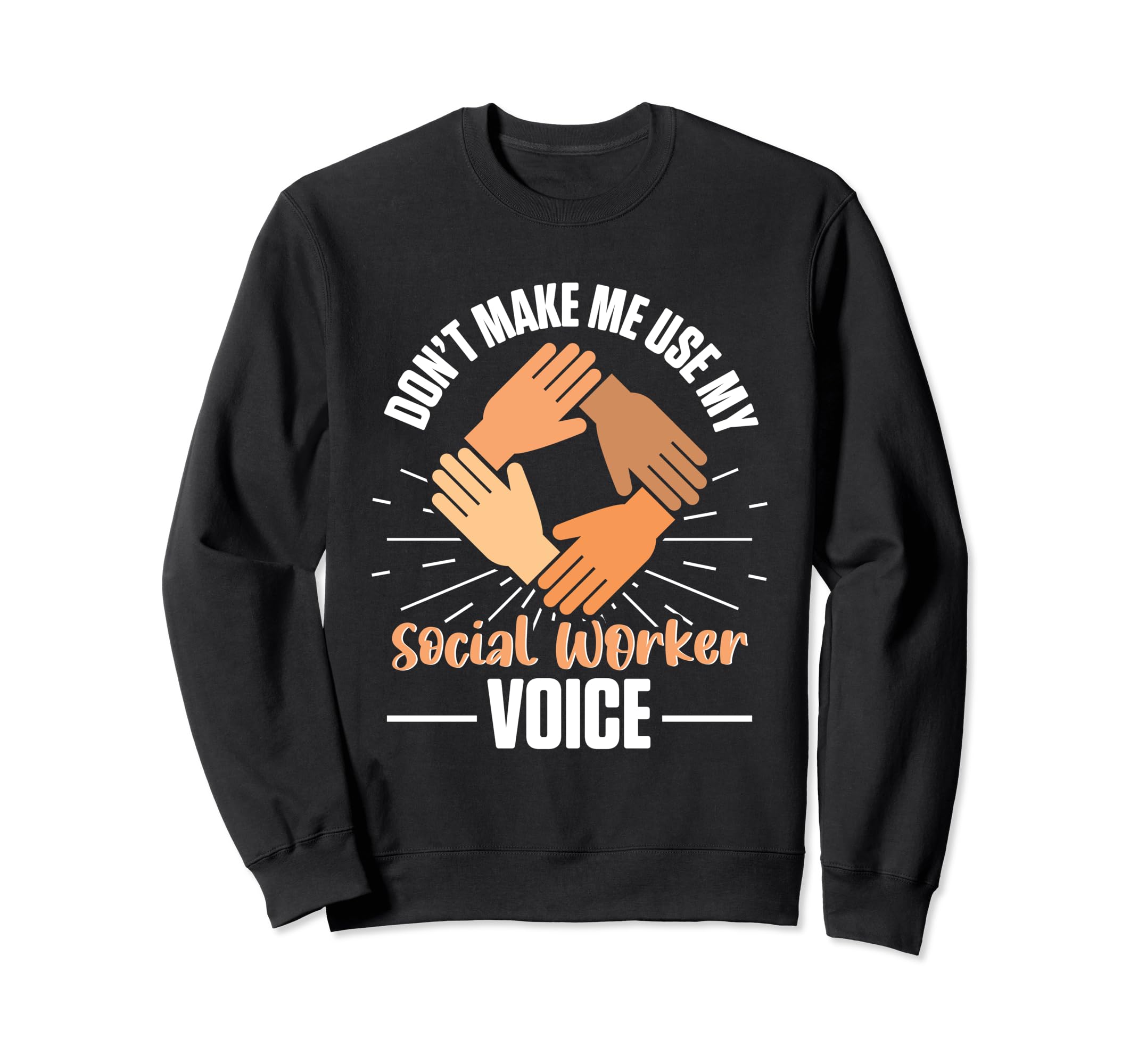 School Social Worker Mental Sweatshirt - Casual Everyday Wear for Adults - T-Shirt, Sweatshirt, Hoodie