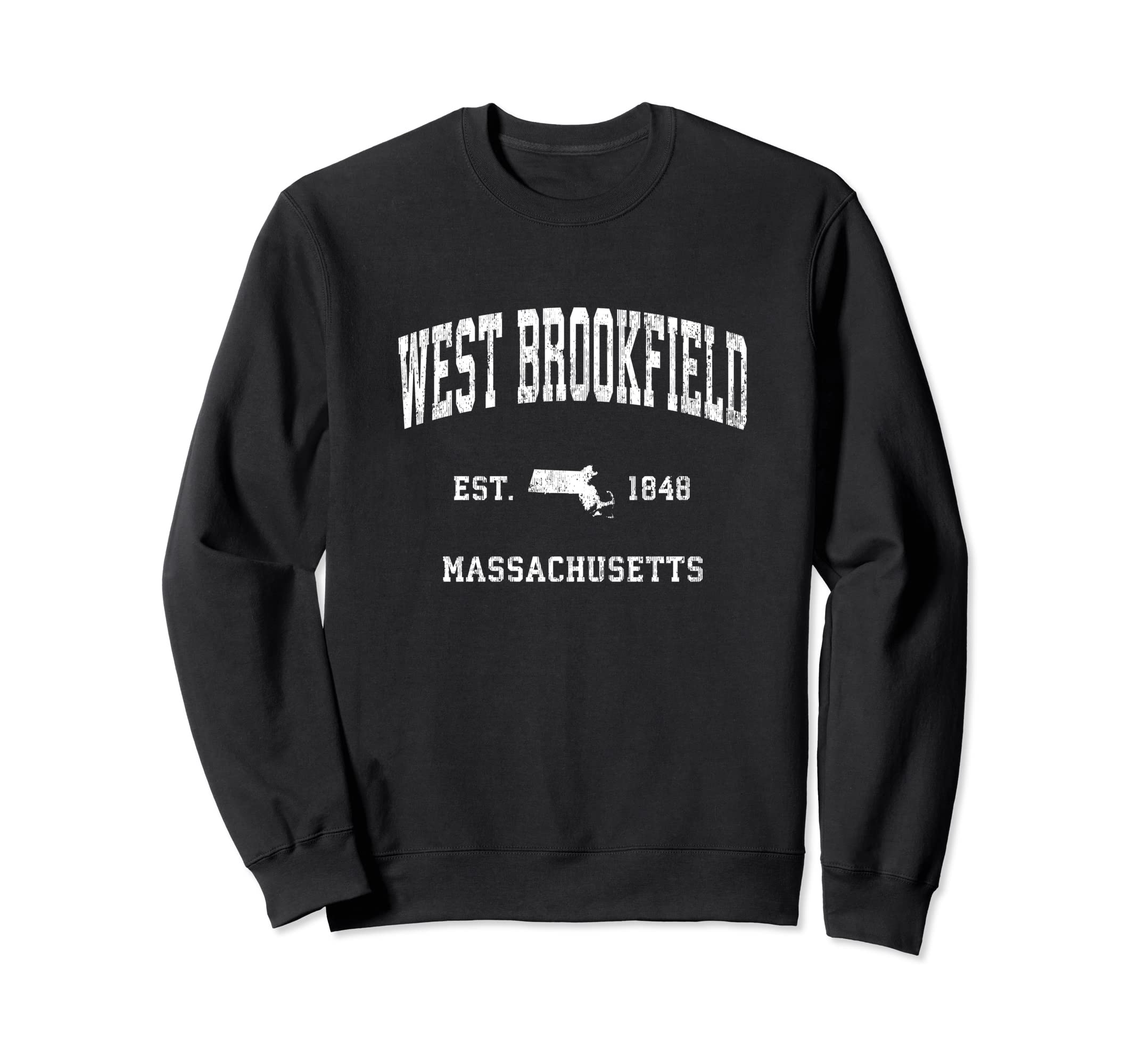 West Brookfield Massachusetts Ma Sweatshirt - Trendy Graphic for Adults - T-Shirt, Sweatshirt, Hoodie