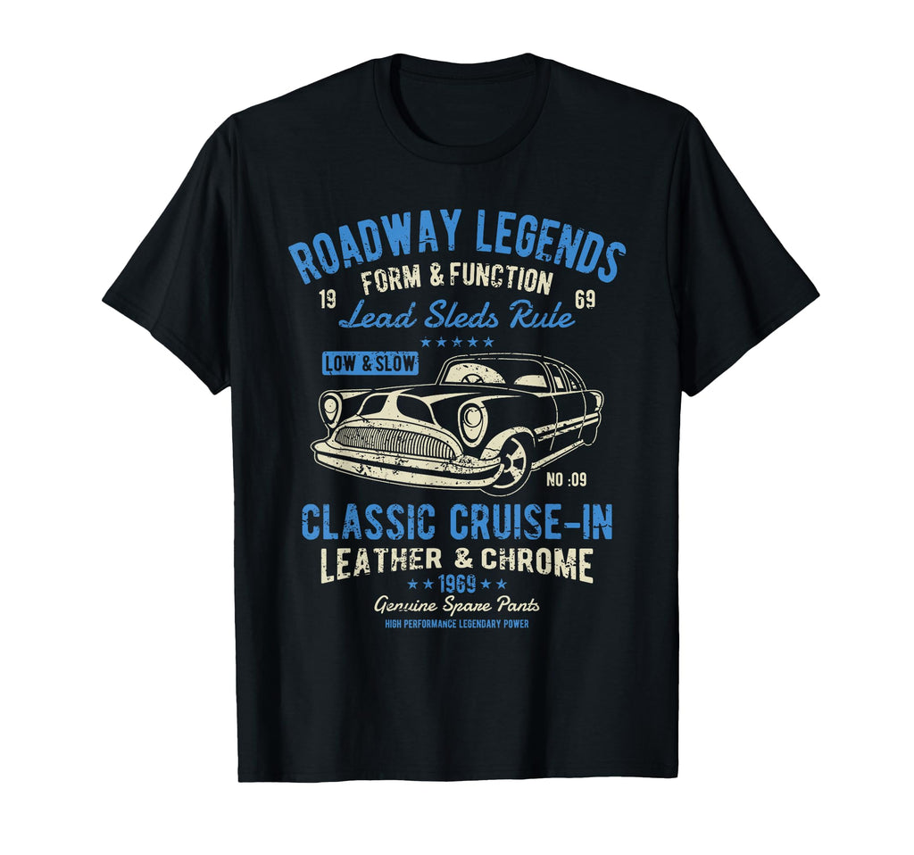 Automotive Nostalgia Car Cruise T-Shirt - Streetwear Style for Adults - T-Shirt, Sweatshirt, Hoodie
