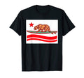 Surfboard Grizzly Bear California T-Shirt - Custom Art Print for Adults - T-Shirt, Sweatshirt, Hoodie