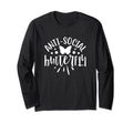 Funny Anti Social Butterfly Novelty Gag T-Shirt - Custom Art Print Unisex - T-Shirt, Sweatshirt, Hoodie