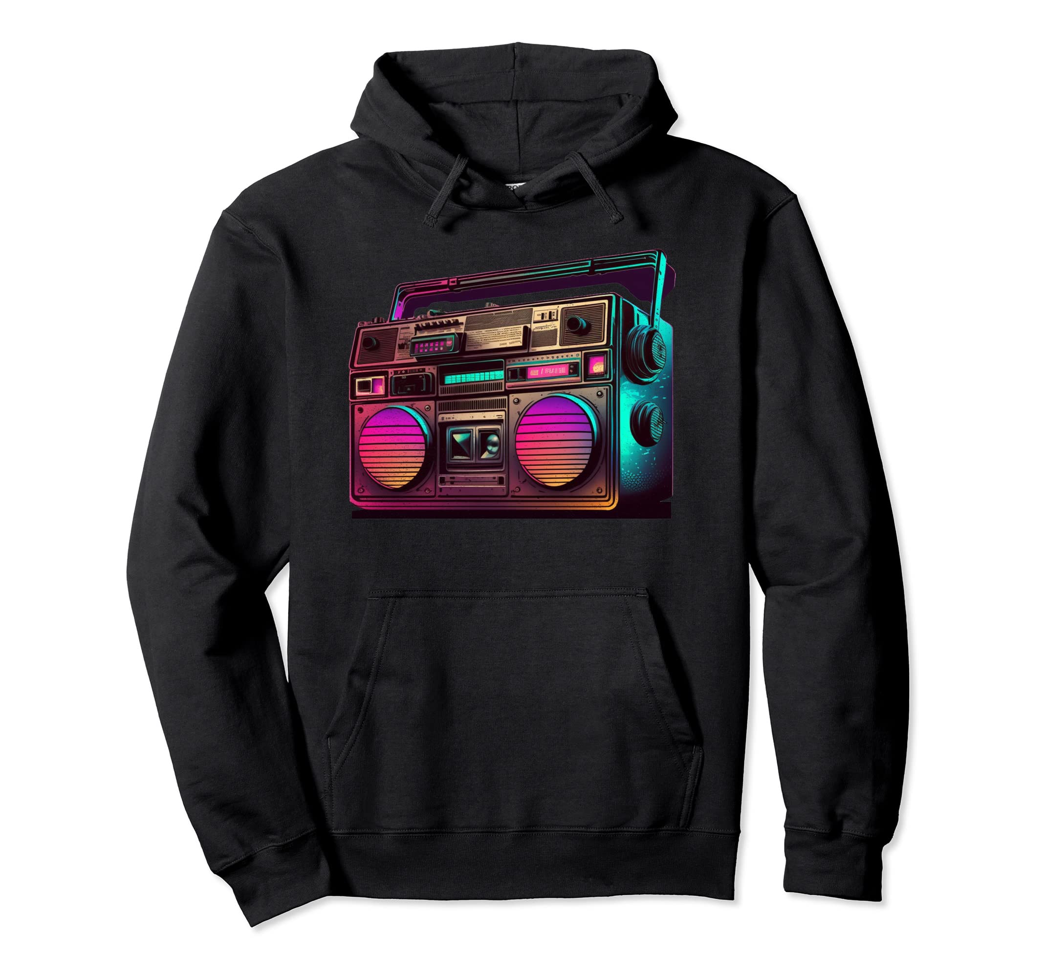 Retrowave Synthwave 80S Eighties Music Hoodie - Trendy Graphic Men Women - T-Shirt, Sweatshirt, Hoodie