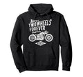 Motorcycle Bobber White Hoodie - Aesthetic Graphic Men Women - T-Shirt, Sweatshirt, Hoodie