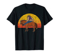 Western Horseback Riding Sunset T-Shirt - Casual Everyday Wear Unisex - T-Shirt, Sweatshirt, Hoodie