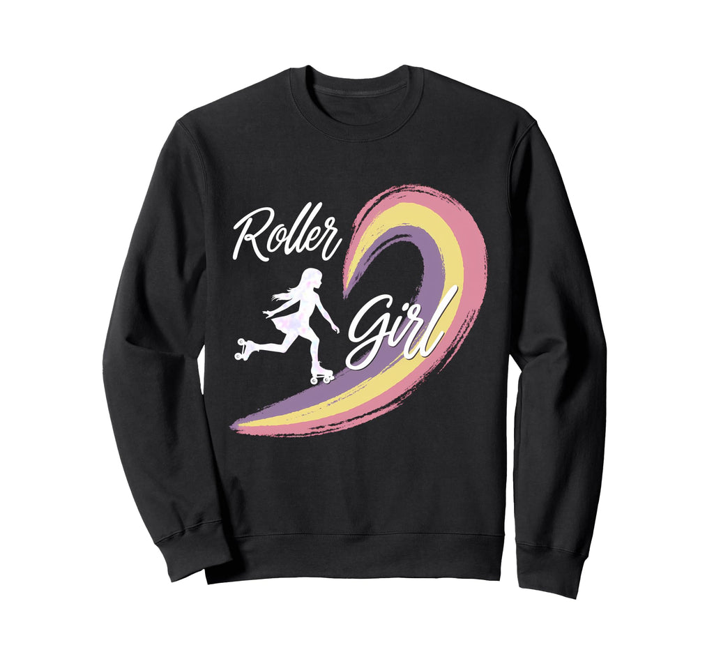 Roller Skater 80S Roller Skates Sweatshirt - Aesthetic Graphic for Adults - T-Shirt, Sweatshirt, Hoodie