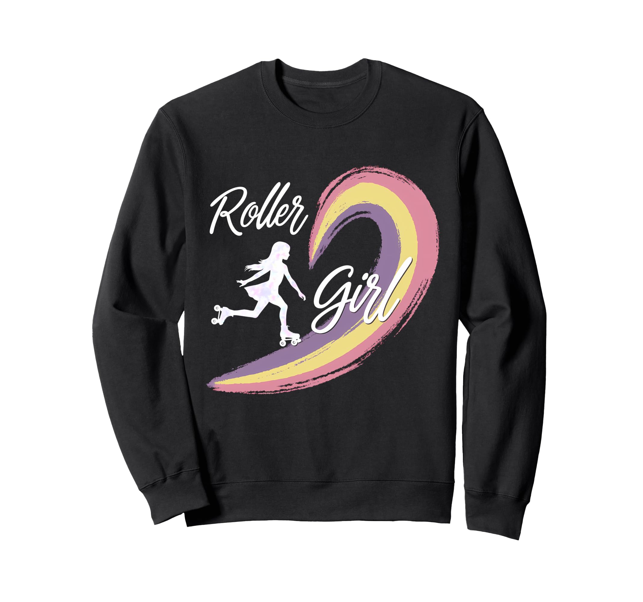 Roller Skater 80S Roller Skates Sweatshirt - Aesthetic Graphic for Adults - T-Shirt, Sweatshirt, Hoodie