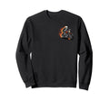 Skeleton Biker Leather Motorcycle Sweatshirt - Streetwear Style Unisex - T-Shirt, Sweatshirt, Hoodie