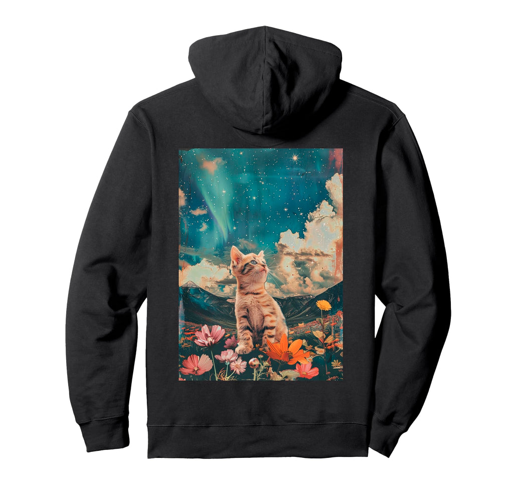 Art Cat Kitten Art Hoodie - Graphic Print Unisex - T-Shirt, Sweatshirt, Hoodie
