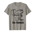 Funny Minimalist Frog Thinker Meme T-Shirt - Trendy Graphic for Adults - T-Shirt, Sweatshirt, Hoodie