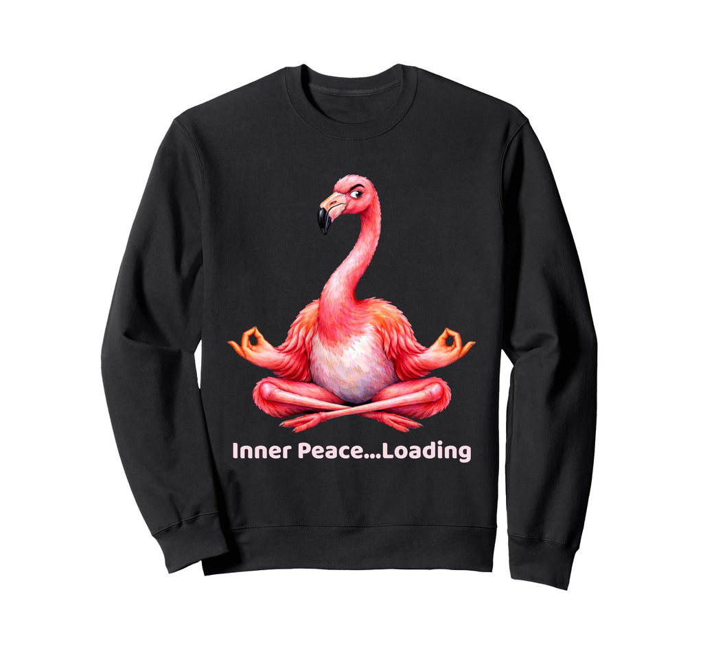 Meditation Inner Peace Loading Sweatshirt - Fun Novelty Design Men Women - T-Shirt, Sweatshirt, Hoodie